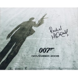 James Bond Rachel MacDowell genuine signed authentic autograph photo 