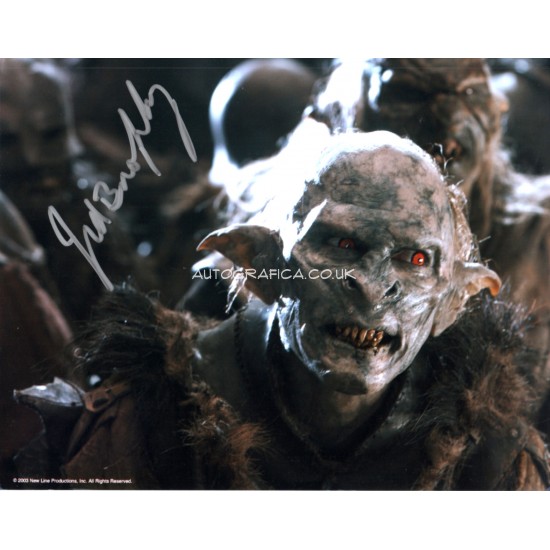 Lord of the Rings Jed Brophy signed authentic autograph photo