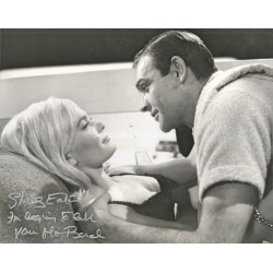 Shirley Eaton James Bond signed authentic autograph photo