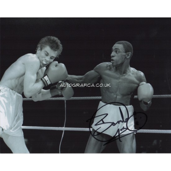 Herol Bomber Graham boxing genuine signed authentic autograph photo COA UACC 