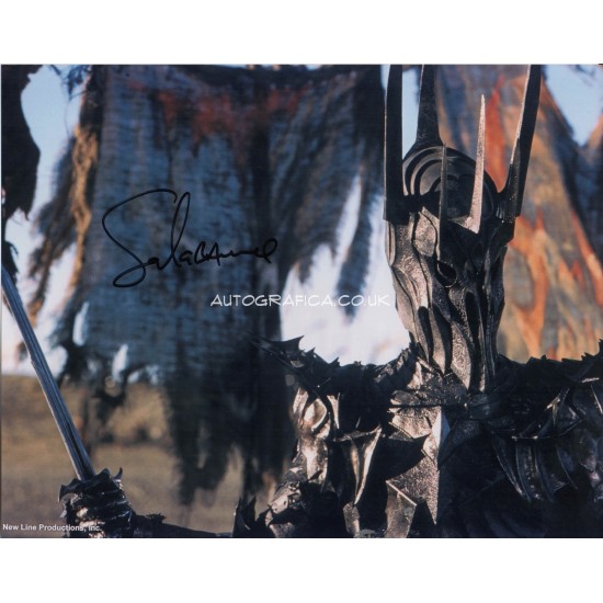 Lord of the Rings Sala Baker genuine authentic autograph signed photo UACC
