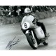 Giacomo Agostini Motor cycling genuine authentic autograph signed photo