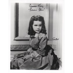 Cammie King Gone Wind genuine authentic autograph signed photo UACC