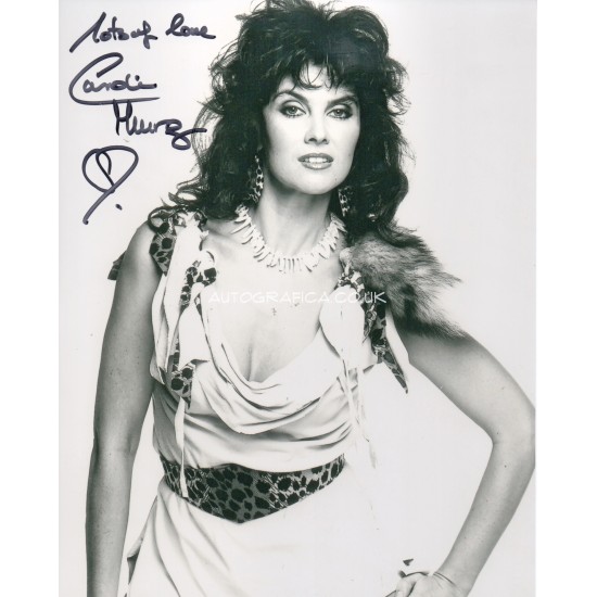 Caroline Munro genuine authentic autograph signed photo UACC 