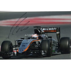 Nico Hulkenberg F1 Force India genuine authentic autograph signed photo