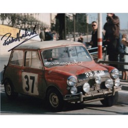 Paddy Hopkirk Mini Rally genuine authentic signed autograph photo 5