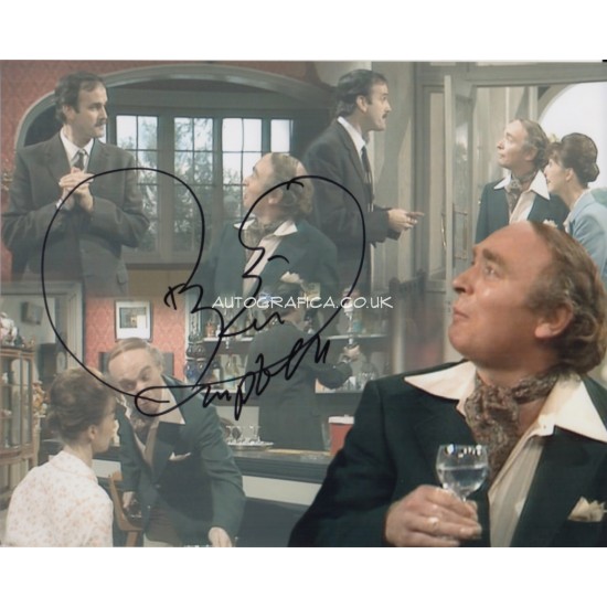 Ken Campbell Fawlty Towers 2 genuine authentic signed autograph photo