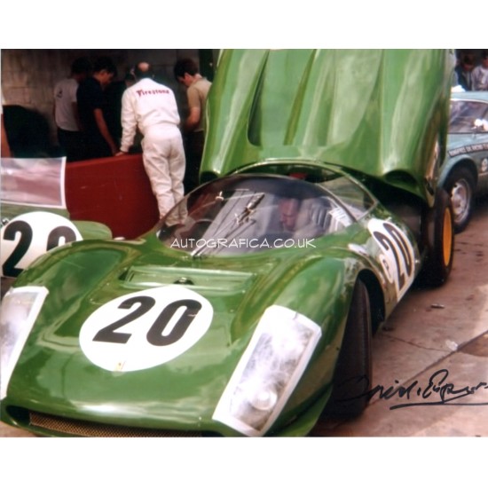 David Piper Ferrari genuine authentic signed autograph photo UACC