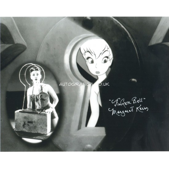 Margaret Kerry Tinker Bell Walt Disney genuine authentic signed autograph photo