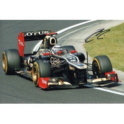 Kimi Raikkonen Lotus F1 genuine authentic autograph signed photo 
