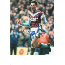 Steve Jones West Ham genuine signed authentic autograph photo