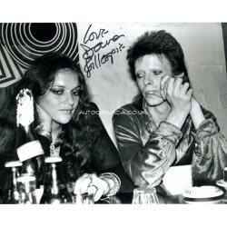 Dana Gillespie authentic genuine signed autograph photo Bowie COA UACC