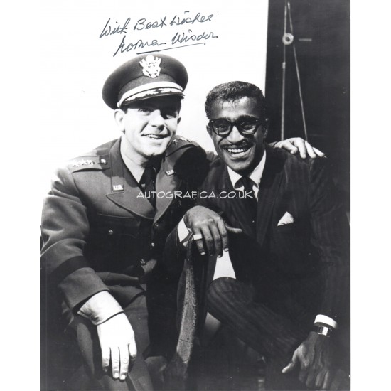 Norman Wisdom Comedy Legend authentic signed genuine autograph photo