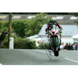 James Hillier Motor Cycle authentic signed genuine autograph photo 