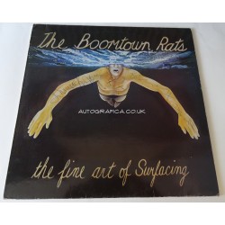 Boomtown Rats Bob Geldof authentic genuine signature signed 12" Vinyl