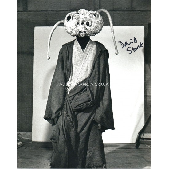 Star Wars David Stone genuine authentic autograph signed photo COA