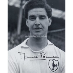 Maurice Norman Spurs Tottenham signed authentic genuine signature photo