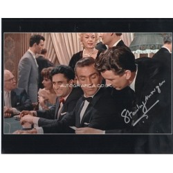 Stanley Morgan James Bond signed genuine signature photo 