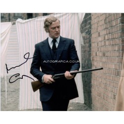 Michael Caine Get Carter signed genuine signature authentic signed photo 