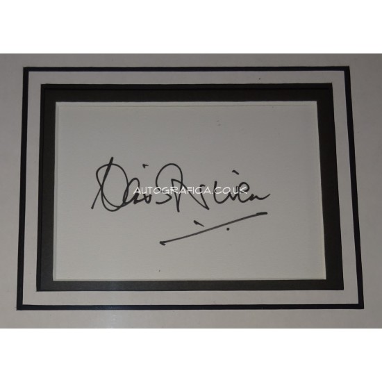 David Niven genuine authentic autograph signature photo display