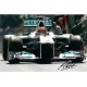 Michael Shumacher F1 Mercedes authentic signed genuine signature photo UACC