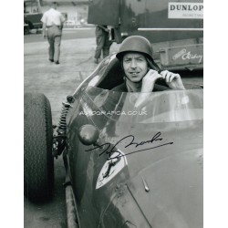 Tony Brooks F1 Ferrari authentic signed genuine signature photo COA 