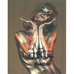 Shirley Eaton James Bond genuine authentic original signed photo 9