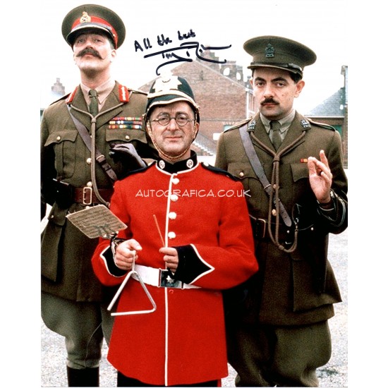 Tony Robinson Black Adder authentic signed autograph photo COA