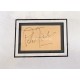 Peter Finch signed genuine signature autograph display UACC