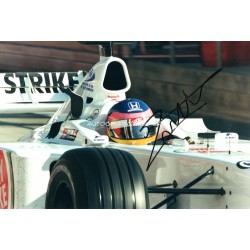 Jacques Villeneuve F1 authentic signed genuine signature photo