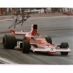 Emerson Fittipaldi McLaren F1 genuine signed authentic autograph photo 