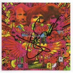 Cream Jack Bruce Disreali Gears music genuine signature autograph CD