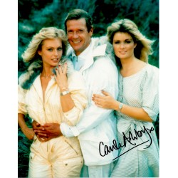 James Bond Carole Ashby signed genuine signature autograph photo AFTAL UACC