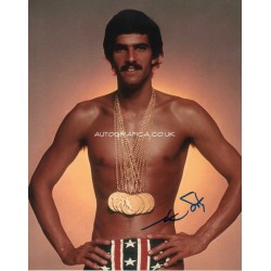 Mark Spitz Olympics genuine authentic autograph signed photo UACC