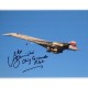 Concorde Mike Bannister genuine signed photo UACC COA 6