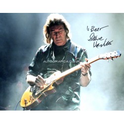 Steve Hackett Genesis genuine authentic autograph signed photo UACC