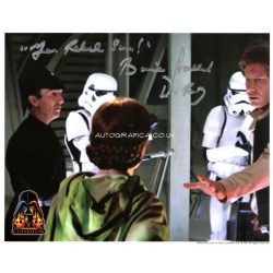 Barrie Holland Star Wars signed genuine autograph photo COA