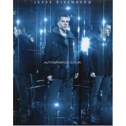 Jesse Eisenberg authentic genuine signed photo COA UACC