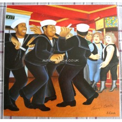Beryl Cook artist authentic genuine signed image COA UACC 2
