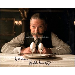 Kenneth Branagh Poirot genuine signed authentic signature photo COA