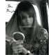 Jean Shrimpton model authentic genuine signed photo COA UACC