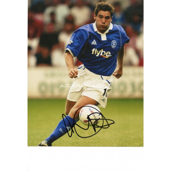 David Dunn Birmingham authentic signed autograph photo COA UACC