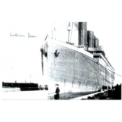 RMS Titanic Millvina Dean authentic genuine signed image survivor COA