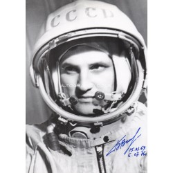 Boris Volynov Cosmonaut soyuz genuine authentic signed photo 