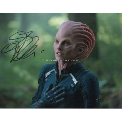 Lydia Wilson Star Trek authentic genuine signed autograph photo 