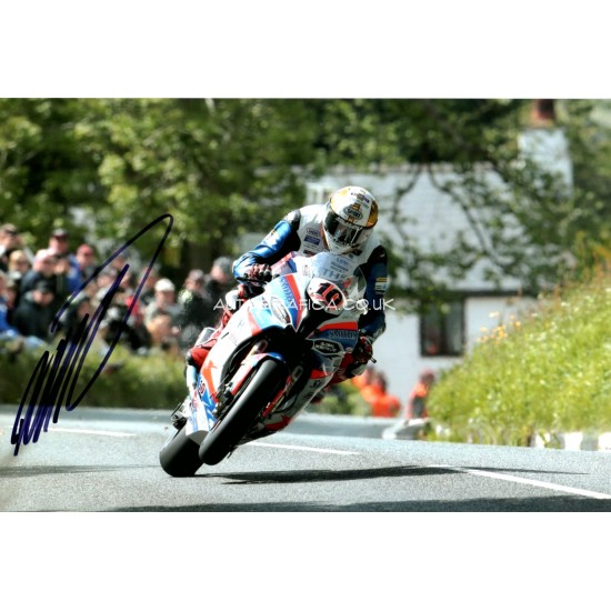 Peter Hickman Superbikes TT authentic signed autograph photo