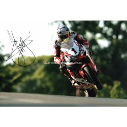 John McGuiness IOM TTgenuine authentic signed autograph photo 2