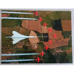 Mike Bannister Concorde Adrian Meredith authentic genuine signed autograph photo