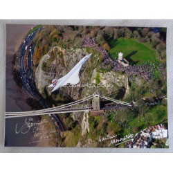 Mike Bannister Adrian Meredith Concorde authentic genuine signed autograph photo 9