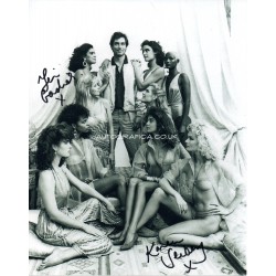 Femi Gardner Karen Seeberg James Bond signed authentic genuine photo COA